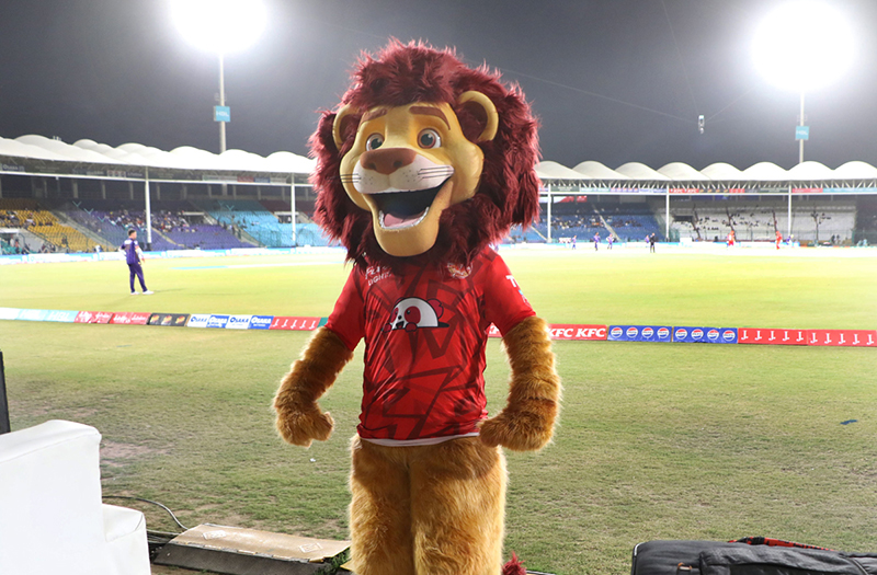 A view of Pakistan Super League (PSL) Twenty20 cricket eliminator match between Islamabad United and Quetta Gladiators at the National Stadium.