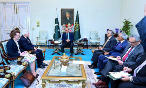 Ambassador of Federal Republic of Germany to Pakistan, Alfred Grannas calls on Prime Minister Muhammad Shehbaz Sharif
