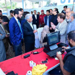 Federal Minister for Information and Broadcasting, Attaullah Tarar along with Federal Minister, Rana Tanveer Hussain visited the Utility Store at Abpara Market on the directives of Prime Minister Muhammad Shehbaz Sharif to review the quality of the edibles being sold at subsidized rates under the Ramazan Relief Package 2024