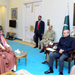 Commander of Bahrain National Guard H.H. General Sheikh Mohamed Bin ISA bin Salman calls on Prime Minister Muhammad Shehbaz Sharif