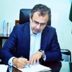 Sardar Awais Ahmad Khan Leghari, assuming the charge of Federal Minister for Power