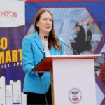 U.S. Consul General Lahore, Ms. Kristin K. Hawkins addressing the inauguration ceremony of a new U.S.-funded MEPCO Customer Facilitation Center at Shah Yousaf Gardez