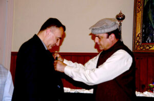 Balochistan Acting Governor Captain (retd) Abdul Khaliq Achakzai conferring civil awards to numerous people for their outstanding contributions in various spheres of life in Governor House