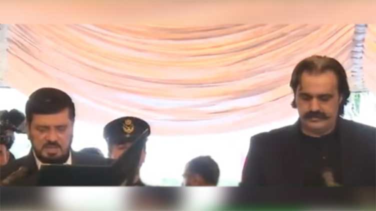 Newly elected CM KP sworn in