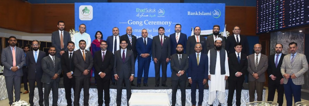 BankIslami's Ehad Sukuk II listed on PSX with gong ceremony