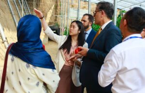Ambassador Hashmi visits Shouguang Vegetable Science and Technology Expo