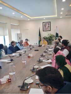 PM'S Coordinator on Climate Change Romina Khurshid Alam chairs meeting of Climate Finance Wing and International Wildlife Management Board.