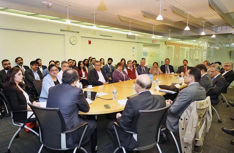 Federal Minister for Finance and Revenue, Muhammad Aurangzeb met with Pakistan Staff Association of World Bank-IMF