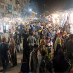 People busy in shopping for preparation of Eid-ul-Fitr