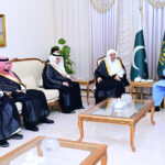 Secretary General of Muslim World League, Shiekh Dr. Muhammad Bin Abdulkarim Al-Issa calls on Prime Minister Muhammad Shehbaz Sharif