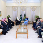 Secretary General of Muslim World League, Shiekh Dr. Muhammad Bin Abdulkarim Al-Issa calls on Prime Minister Muhammad Shehbaz Sharif