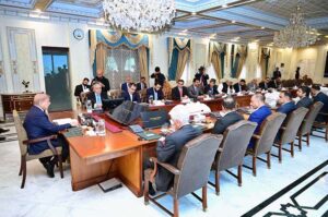 Prime Minister Muhammad Shehbaz Sharif chairs a high level review meeting regarding power sector