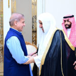 Secretary General of Muslim World League, Shiekh Dr. Muhammad Bin Abdulkarim Al-Issa calls on Prime Minister Muhammad Shehbaz Sharif