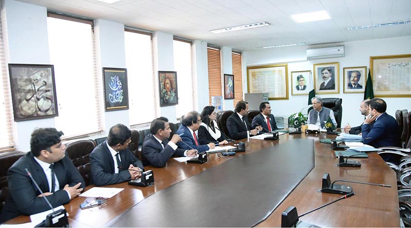 A delegation from the Implementation Minority Rights Forum (IMRF) and the Christian Lawyers Association Pakistan (CLA) had a meeting with Federal Minister for Law and Justice Senator Azam Nazeer Tarar.