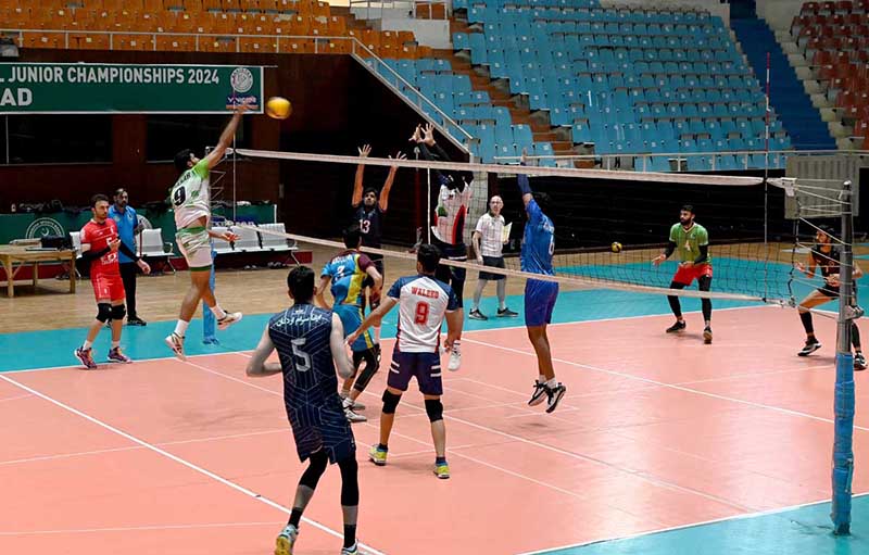 Pakistan Volleyball Federation hosts an interactive session for the upcoming National Volleyball Camp, gearing up for the Asian Volleyball Championship at Liaquat Gymnazium Sports Complex