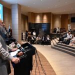 Federal Minister for Commerce, Jam Kamal Khan addressing on the occasion of "World IP Day Seminar 2024" organized by IPO-Pakistan in collaboration with Islamabad Chamber of Commerce & Industry at Islamabad Chamber of Commerce(ICCI)