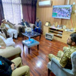 Officials of Diamer Basha Dam being briefed to Chief Minister Gilgit-Baltistan Haji Gulbar Khan about the security plan during his visit