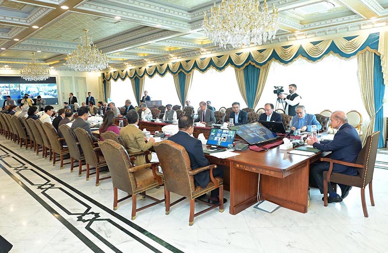 Prime Minister Muhammad Shehbaz Sharif chairs the third meeting of Pakistan Climate Change Council