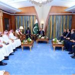 Advisor at the Royal Court and General Secretary of Saudi-Pak Supreme Coordination Council H.E. Mr. Mohammed bin Mazyad Al-Tuwaijri calls on Prime Minister Muhammad Shehbaz Sharif.