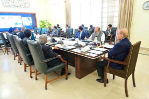 Prime Minister Muhammad Shehbaz Sharif chairs a meeting regarding export sector.