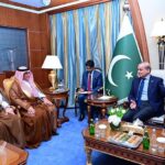 Advisor at the Royal Court and General Secretary of Saudi-Pak Supreme Coordination Council H.E. Mr. Mohammed bin Mazyad Al-Tuwaijri calls on Prime Minister Muhammad Shehbaz Sharif.