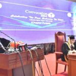Federal Minster for Law and Justice Senator Azam Nazeer Tarar addressing at 37th Convocation of Allama Iqbal Open University (AIOU)