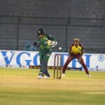 A view of 2nd T20I match between Pakistan Women’s Cricket Team and West Indies Women’s Cricket Team at National Bank Stadium
