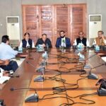 Mr. Attaullah Tarar, Federal Minister for Information and Broadcasting in a meeting with office-bearers of APNS