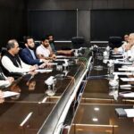 Mr. Attaullah Tarar, Federal Minister for Information and Broadcasting in a meeting with office-bearers of Pakistan Broadcasters Association