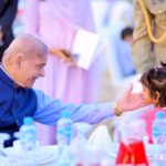 Prime Minister Muhammad Shehbaz Sharif meets orphans and differently abled children at an Iftar organized for them.