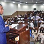 Ambassador of Ethiopia to Pakistan, Jemal Beker Abdula addressing seminar in University of Sialkot