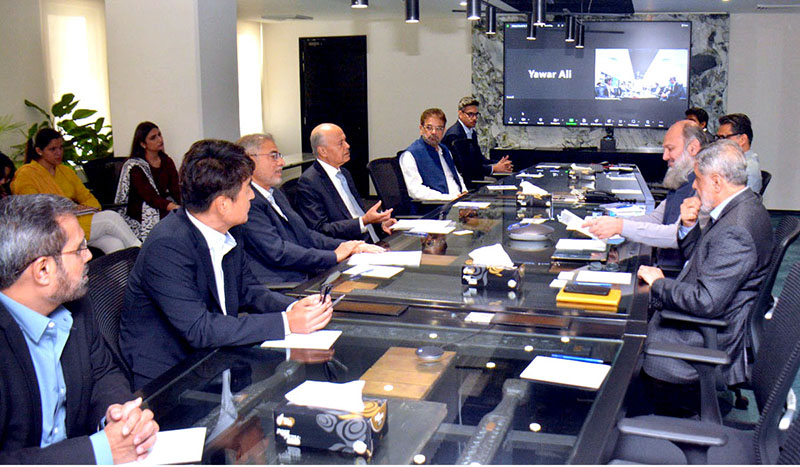 Federal Minister for Commerce, Jam Kamal Khan meeting with Pakistan Business Council