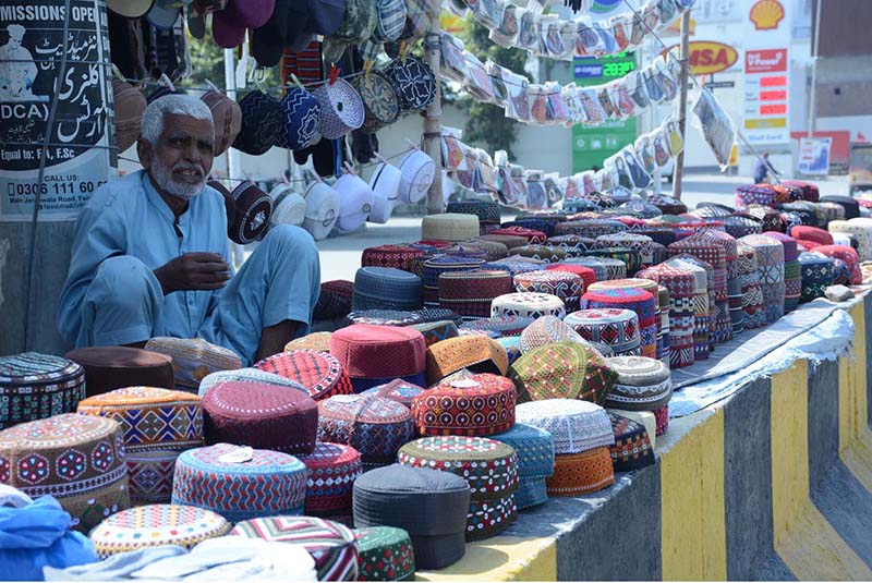 A large number of faithful offering Namaz-e-Jumma Tul Wida during Holy Fasting Month of Ramzanul Mubarak.