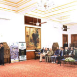 Sindh Governor Kamran Khan Tessori addresses Youth Parliament Shadow Cabinet at Governor House