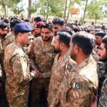General Syed Asim Munir, NI (M), Chief of Army Staff (COAS) conveying heartfelt Eid-ul-Fitr greetings to the troops, commending their unwavering dedication and service to the nation
