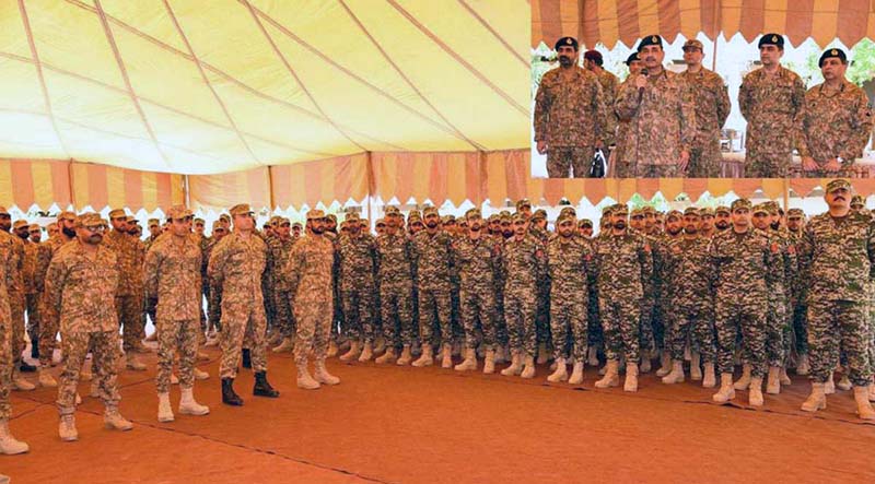 General Syed Asim Munir, NI (M), Chief of Army Staff (COAS) conveying heartfelt Eid-ul-Fitr greetings to the troops, commending their unwavering dedication and service to the nation