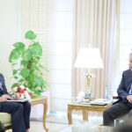 A delegation of the world's leading shipping and logistics company A.P. Møller - Mærsk led by CEO of APM Terminals and board member of A.P. Møller – Mærsk, Keith Svendsen calls on Prime Minister Muhammad Shehbaz Sharif