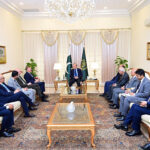 A delegation of the world's leading shipping and logistics company A.P. Møller - Mærsk led by CEO of APM Terminals and board member of A.P. Møller – Mærsk, Keith Svendsen calls on Prime Minister Muhammad Shehbaz Sharif