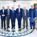 A delegation of the world's leading shipping and logistics company A.P. Møller - Mærsk led by CEO of APM Terminals and board member of A.P. Møller – Mærsk, Keith Svendsen calls on Prime Minister Muhammad Shehbaz Sharif