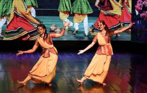 Artist performing dance to mark the International Dance Day at PNCA auditorium in the Federal Capital.