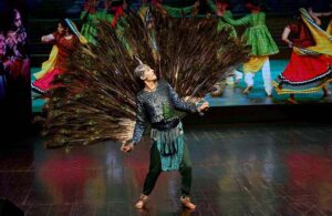 Artist performing dance to mark the International Dance Day at PNCA auditorium in the Federal Capital.