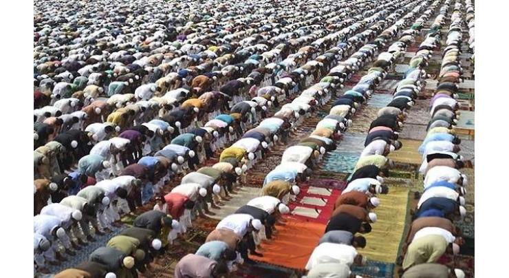 Eid-ul-Fitr prayer offered in Hazara division under strict security