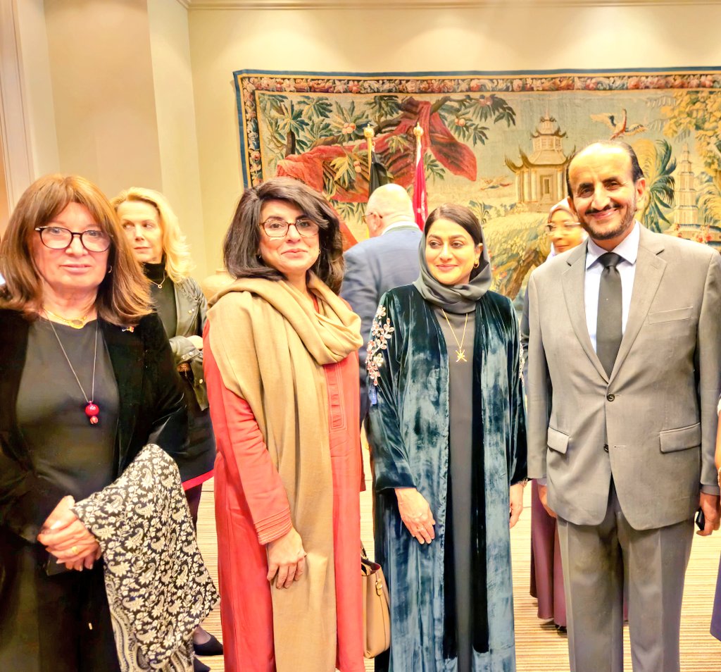 Pakistani envoy attends reception in Belgium