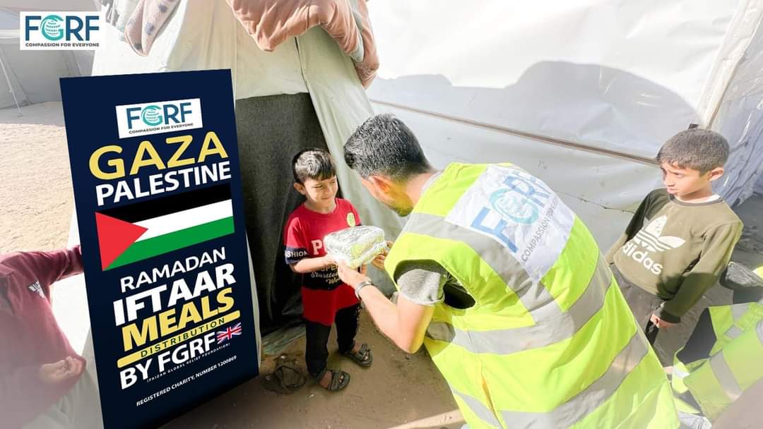 FGRF provides one month ration, financial assistance to 41,000 people, families of Gaza
