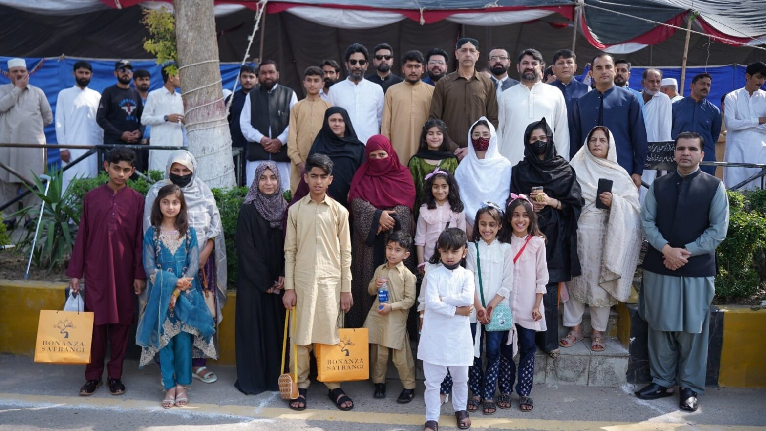 Islamabad Police organises Eid feast for martyrs families, police officials
