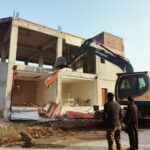 LDA razes several illegal constructions