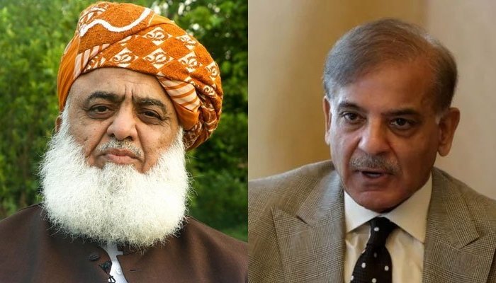 PM Shehbaz,  Maulana Fazlur Rehman exchange Eid greetings