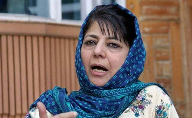 Mehbooba Mufti vows to fight India 's hostile policy