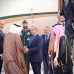 Prime Minister Shehbaz Sharif arrives in KSA to attend WEF special meeting