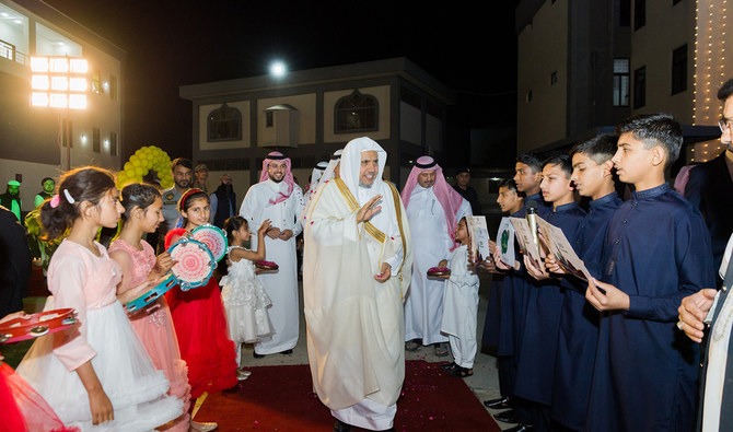MWL Secy-Gen celebrates Eid with orphaned children, inaugurates new facilities
